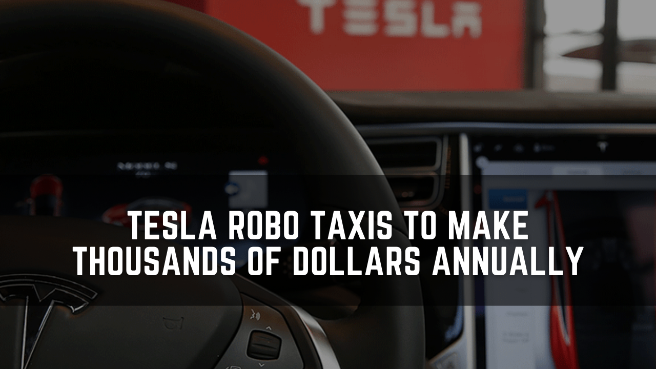 Tesla Robo Taxis