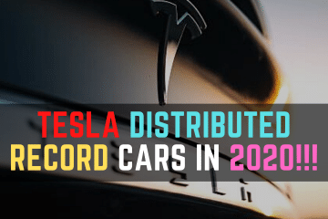 Tesla distributed a record number of cars in 2020
